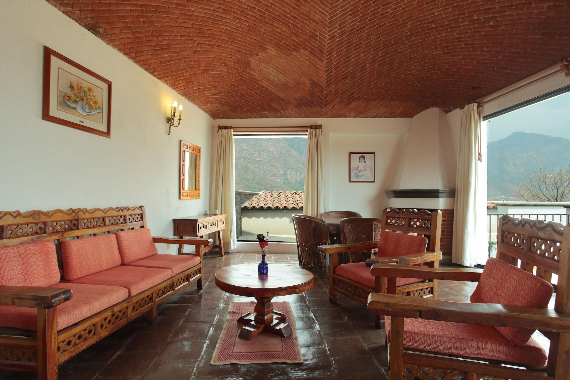 Posada Del Tepozteco - Hotel & Gallery Tepoztlan Bagian luar foto