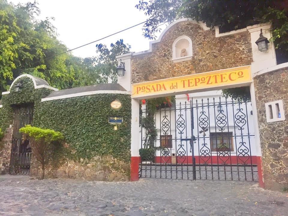 Posada Del Tepozteco - Hotel & Gallery Tepoztlan Bagian luar foto