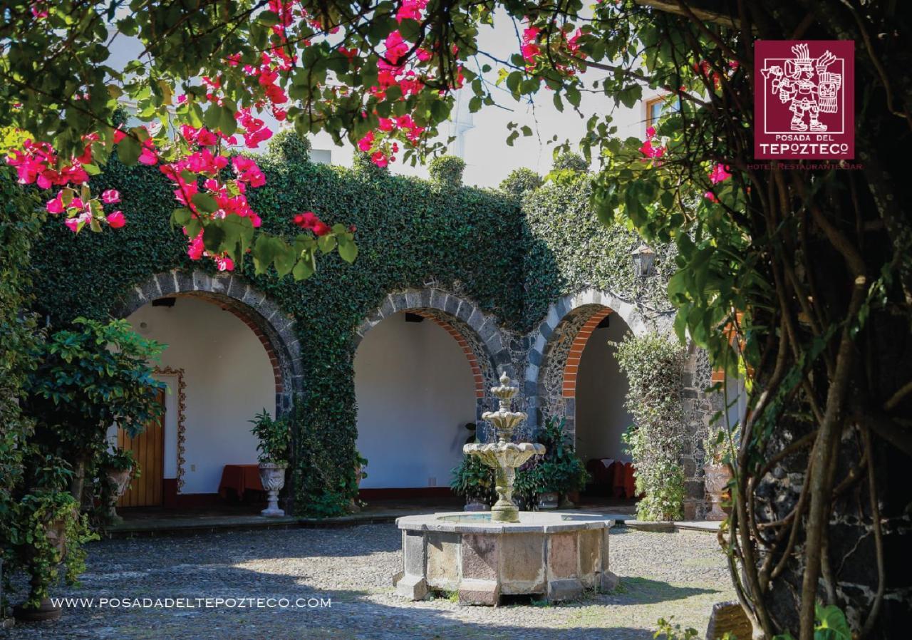 Posada Del Tepozteco - Hotel & Gallery Tepoztlan Bagian luar foto